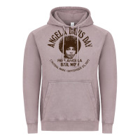 Vintage Zinc angela davis day 70s black rights Vintage Hoodie - linhVisuals