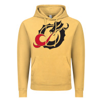 Vintage Mustard MSUM Dragons, Gear Vintage Hoodie - linhVisuals