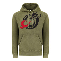 Vintage Olive MSUM Dragons, Gear Vintage Hoodie - linhVisuals