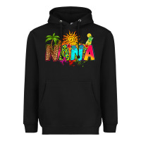 Black summer nana Heavyweight Hoodie - RanaPortraitStore