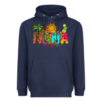 Navy summer nana Heavyweight Hoodie - RanaPortraitStore