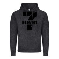Vintage Black 7 elevenn Vintage Hoodie - linhVisuals