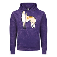 Cloud Purple borzoi Vintage Hoodie - linhVisuals