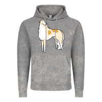 Cloud Rock borzoi Vintage Hoodie - linhVisuals