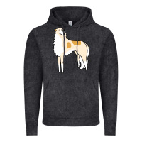 Vintage Black borzoi Vintage Hoodie - linhVisuals