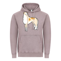 Vintage Zinc borzoi Vintage Hoodie - linhVisuals