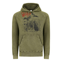 Vintage Olive old crow medicine show Vintage Hoodie - linhVisuals