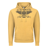Vintage Mustard old crow medicine show Vintage Hoodie - linhVisuals