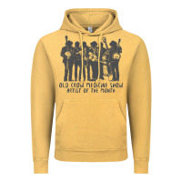 Vintage Mustard old crow medicine show Vintage Hoodie - linhVisuals