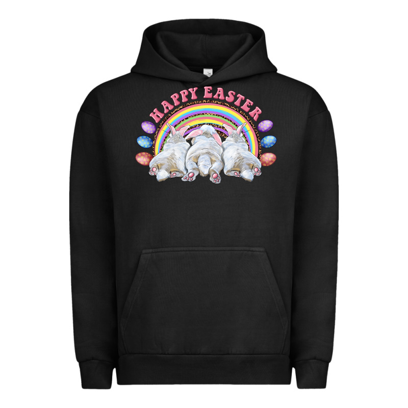 Happy Easter Bunny Tails Urban Hoodie by RanaPortraitStore | Teevron