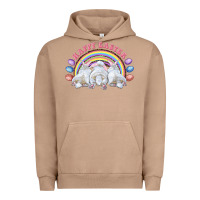 Pigment Burro Happy easter bunny tails Urban Hoodie - RanaPortraitStore
