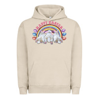 Pigment French Oak Happy easter bunny tails Urban Hoodie - RanaPortraitStore