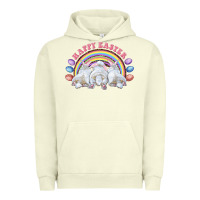 Pigment Pistachio Happy easter bunny tails Urban Hoodie - RanaPortraitStore