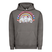Pigment Tornado Happy easter bunny tails Urban Hoodie - RanaPortraitStore