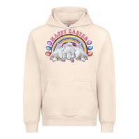 Sandshell Happy easter bunny tails Urban Hoodie - RanaPortraitStore