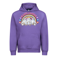 Tulip Happy easter bunny tails Urban Hoodie - RanaPortraitStore