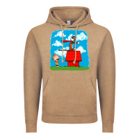 Vintage Coffee Calvin Hobbes Vintage Hoodie - linhVisuals