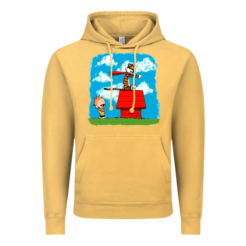 Calvin Hobbes Vintage Hoodie by linhVisuals | Teevron