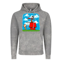Cloud Rock Calvin Hobbes Vintage Hoodie - linhVisuals