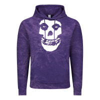 Cloud Purple mens skull Vintage Hoodie - linhVisuals
