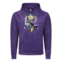 Cloud Purple kagamine rin len Vintage Hoodie - linhVisuals