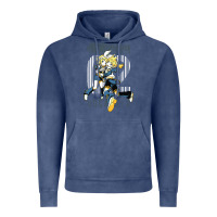 Kagamine Rin Len Vintage Hoodie | Teevron
