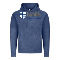Vintage Denim la salle college high school Vintage Hoodie - linhVisuals