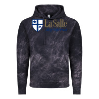Cloud Black la salle college high school Vintage Hoodie - linhVisuals