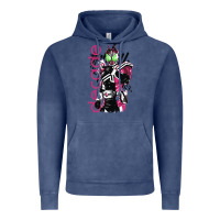 Vintage Denim kamen rider decade Vintage Hoodie - linhVisuals