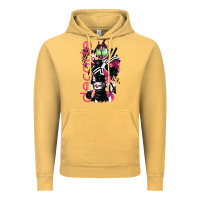 Vintage Mustard kamen rider decade Vintage Hoodie - linhVisuals