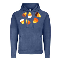 Vintage Denim candy corn Vintage Hoodie - linhVisuals
