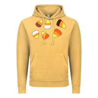 Vintage Mustard candy corn Vintage Hoodie - linhVisuals