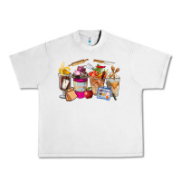 Lunar Rock Lunch Lady Coffee Cups Urban Heavy Tee - FaDigitalArtStudio