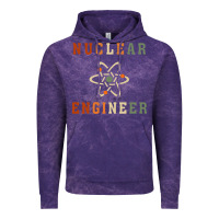 Cloud Purple nuclear engineering quote Vintage Hoodie - linhVisuals