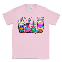 Bubblegum Pink pride lgbtq coffee cups Classic Tee - OliviaCreatesArt