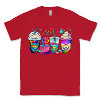 Red pride lgbtq coffee cups Classic Tee - OliviaCreatesArt