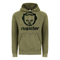 Vintage Olive napster    napster Vintage Hoodie - linhVisuals
