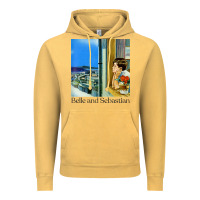 Vintage Mustard belle and sebastian 90s style fanart design Vintage Hoodie - linhVisuals
