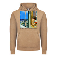 Vintage Coffee belle and sebastian 90s style fanart design Vintage Hoodie - linhVisuals