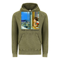 Vintage Olive belle and sebastian 90s style fanart design Vintage Hoodie - linhVisuals