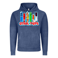Vintage Denim otter pops anime character Vintage Hoodie - linhVisuals