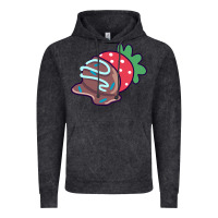 Vintage Black chocolate covered strawberry Vintage Hoodie - linhVisuals