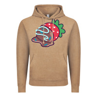 Vintage Coffee chocolate covered strawberry Vintage Hoodie - linhVisuals