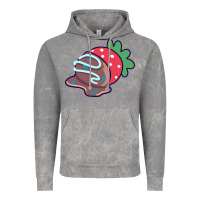 Cloud Rock chocolate covered strawberry Vintage Hoodie - linhVisuals