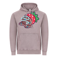 Vintage Zinc chocolate covered strawberry Vintage Hoodie - linhVisuals