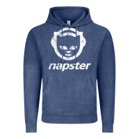 Vintage Denim napster light Vintage Hoodie - linhVisuals