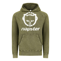 Vintage Olive napster light Vintage Hoodie - linhVisuals