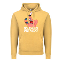 Vintage Mustard no this is patrick Vintage Hoodie - linhVisuals