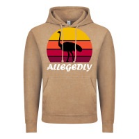 Vintage Coffee retro vintage allegedly ostrich Vintage Hoodie - linhVisuals