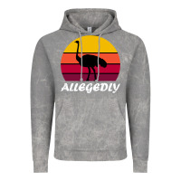 Cloud Rock retro vintage allegedly ostrich Vintage Hoodie - linhVisuals